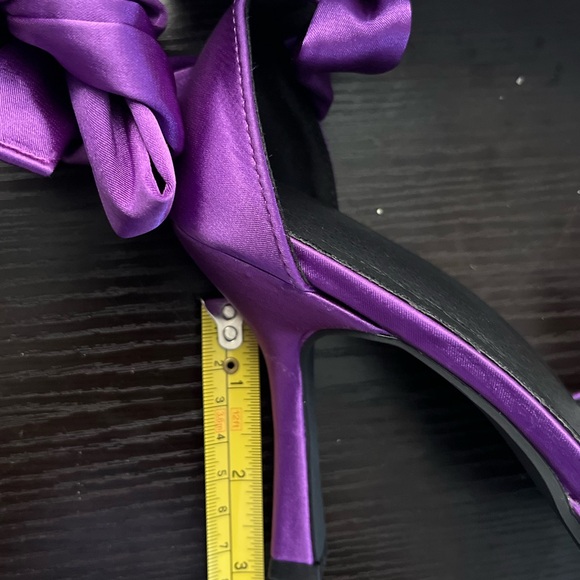 Royal Purple Stylish Heels (3 inch heels) - Picture 4 of 5